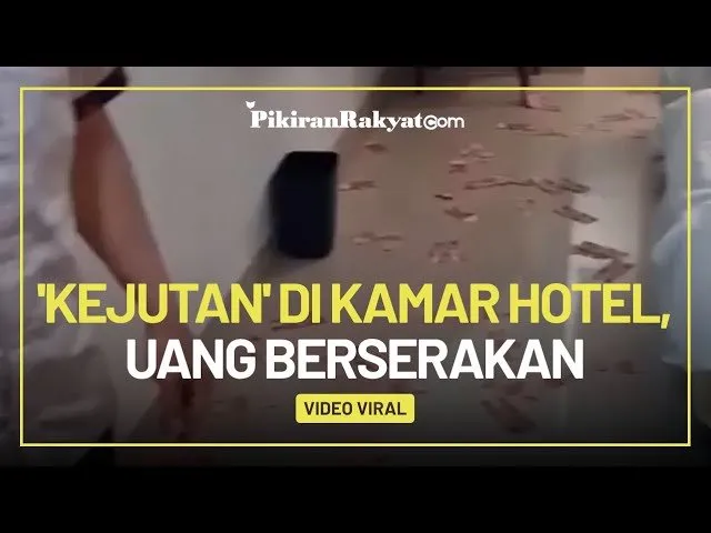 Viral Video Cleaning Service Dapat 'Kejutan' di Kamar Hotel, Uang Rp100 Ribu Berserakan di Lantai