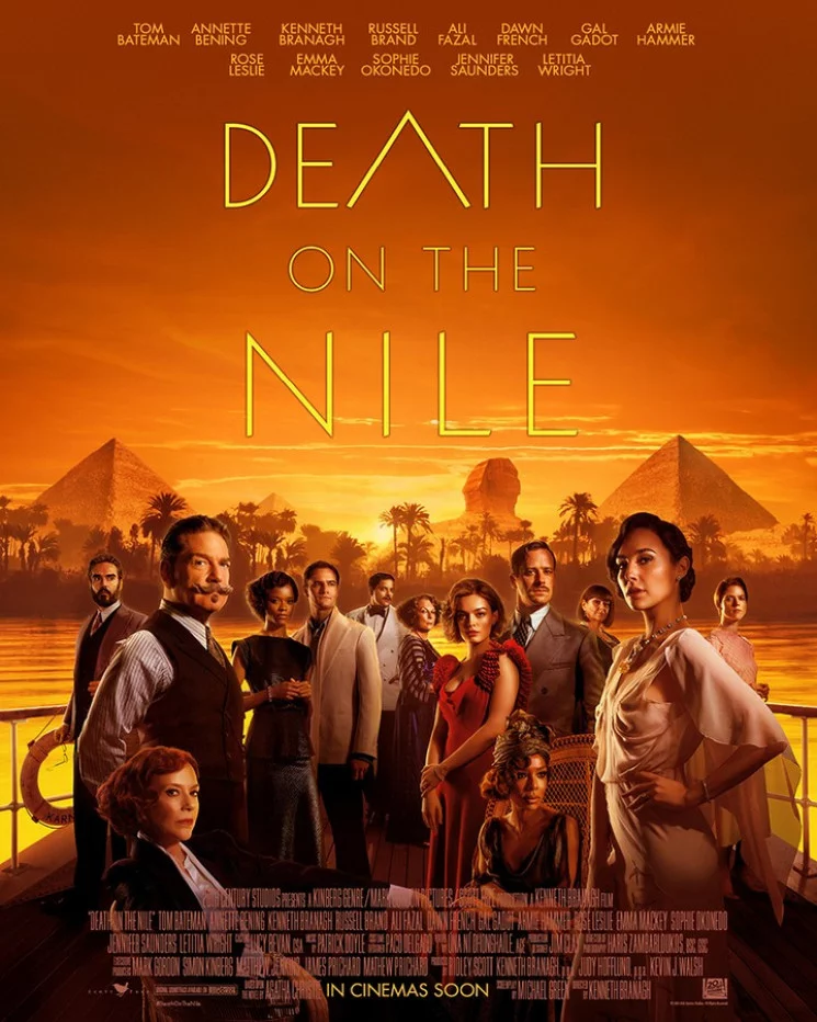 Sinopsis Death on The Nile, Siap-Siap Pecahkan Misteri Pembunuhan Bersama Hercule Poirot di Perairan Sungai Nil