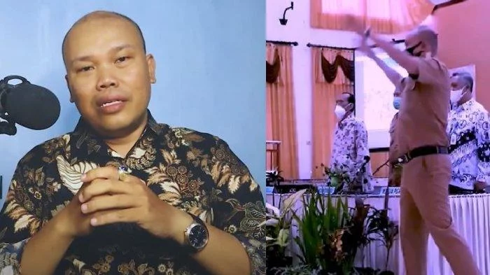 Sosok Pak Ipin, Pria yang Menjadi Dirigen dan Videonya Viral, Ternyata Seorang Guru