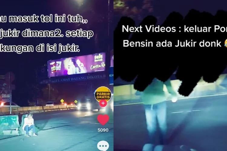 Setelah di POM Bensin Muncul Video Viral Ada Juru Parkir di Jalan Tol, Netizen: Nanaonan? - Pikiran-Rakyat.com
