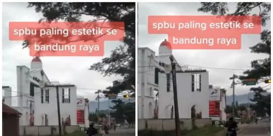 Viral SPBU Paling Estetik di Bandung, Intip Potretnya
