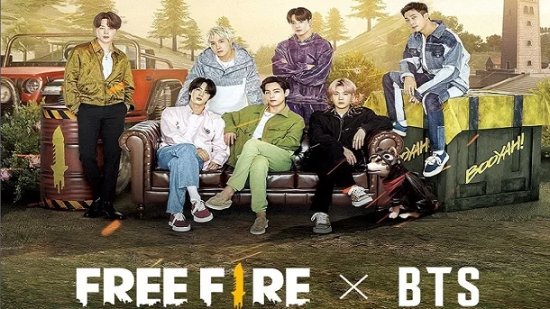 Semakin Modern dan Kekinian, Free Fire Bakal Kolaborasi dengan Idol Grup Korea, BTS!