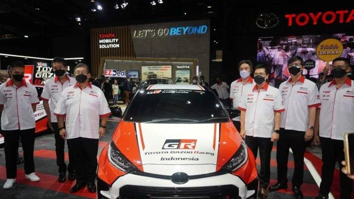Toyota Kenalkan Tim Balap Gazoo Racing Indonesia di Jakarta Auto Week 2022