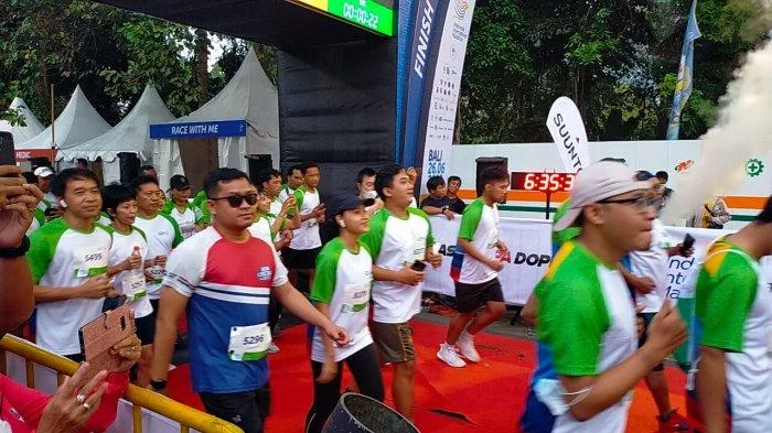 Hobi Trail Run dan Marathon, Wisatawan Lari Asal Jakarta Ini Ikut Indonesia International Marathon