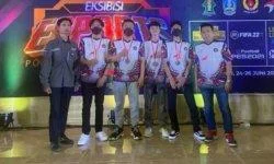 Tim E-Sport PUBG Kabupaten Malang Raih Medali Perak  Poprorv Jatim 2022