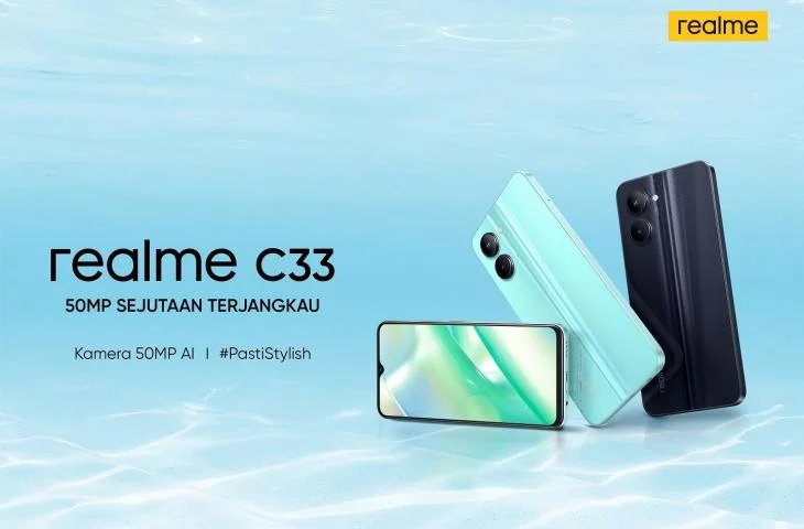 Realme C33 Siap Rilis di Indonesia, Jadi HP Murah dengan Kamera 50 MP
