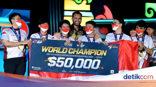 Indonesia Juara Umum Esport Dunia, PB ESI Akan Perkuat Akademi Esport