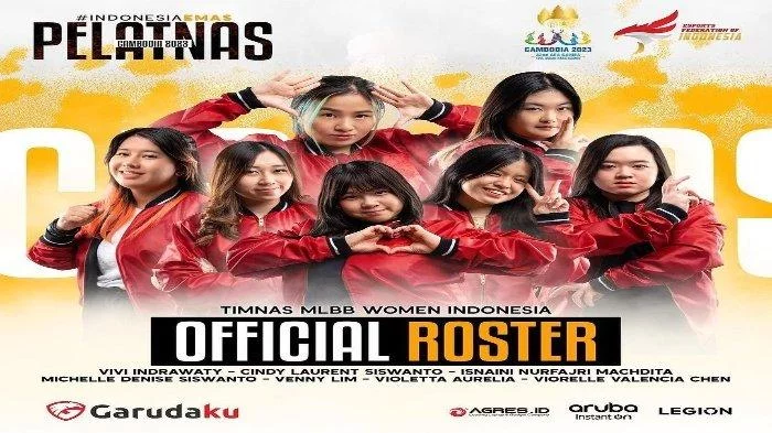 Roster Timnas Mobile Legends Indonesia Wanita di SEA Games 2023 Resmi Dirilis, BTR Era Kirim 5 Wakil