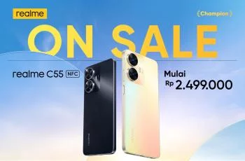 Realme C55 NFC Sold Out pada 10 Menit Pertama Flash Sale