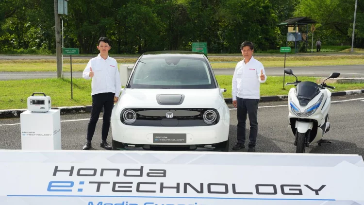 Mobil Listrik Mungil Honda e:Technology Dipamerkan di Indonesia
