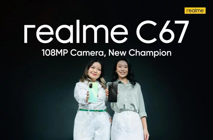 Realme C67 Ditenagai Snapdragon 685 dan Kamera 108 MP, Harganya cuma Rp 2.599.00